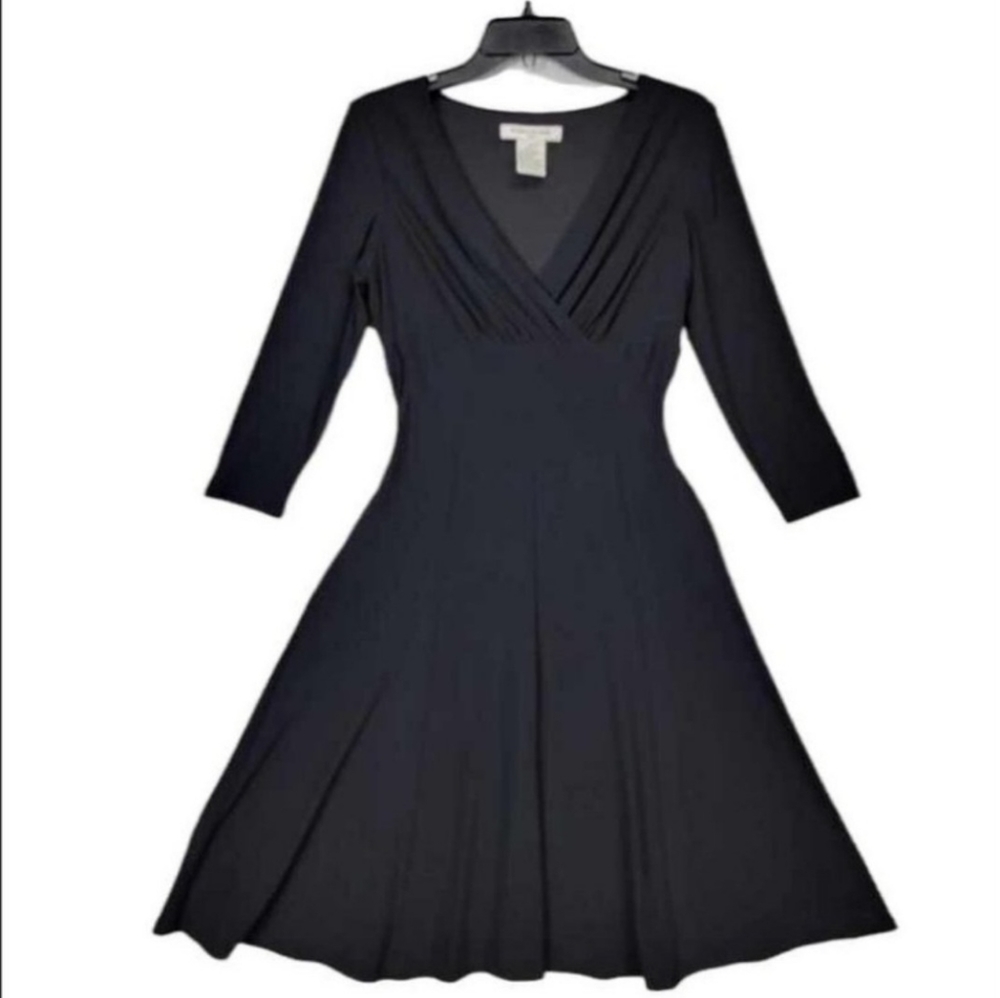 Black cocktail dress